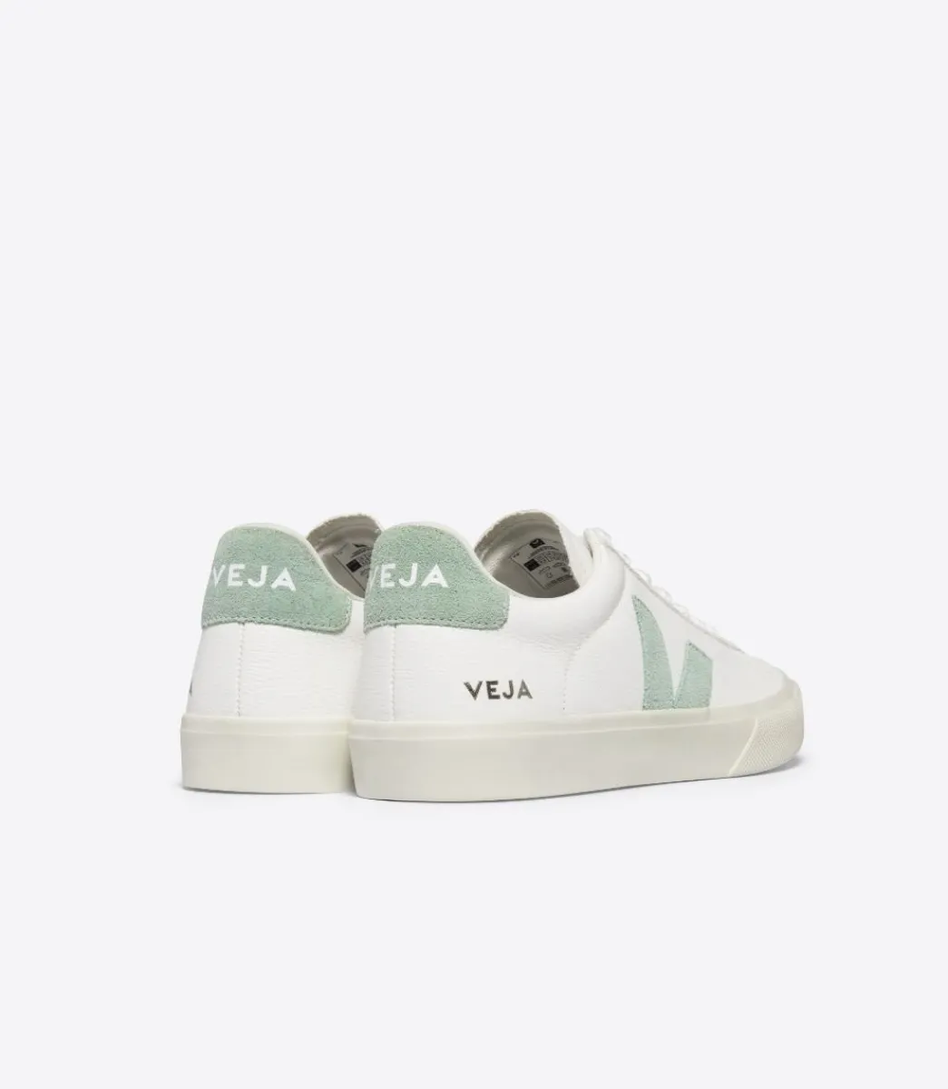 CAMPO LEATHER WHITE MATCHA>VEJA Clearance