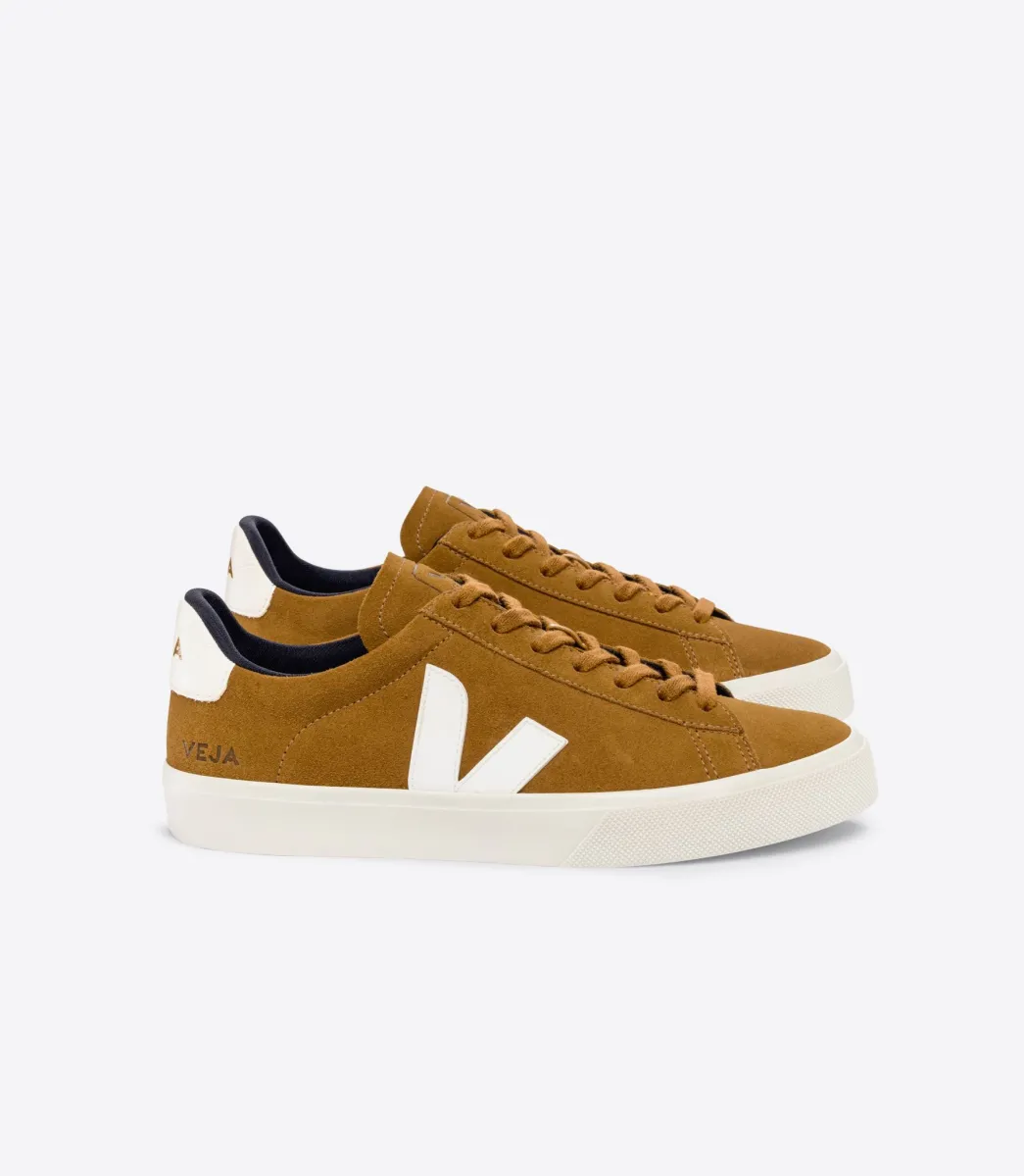 CAMPO SUEDE CAMEL WHITE>VEJA Outlet