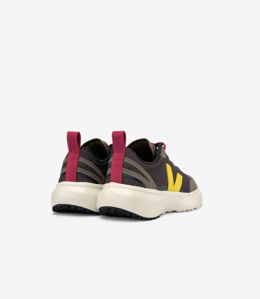 CANARY ELASTIC LACES ALVEOMESH GRAFITE TONIC>VEJA Best