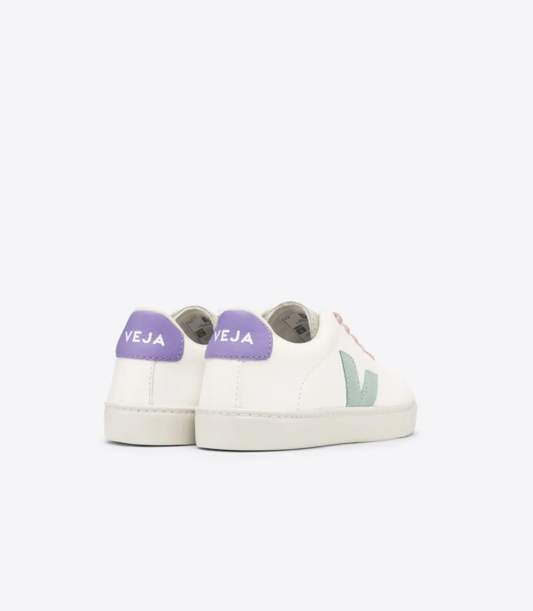 ESPLAR LACES LEATHER WHITE MATCHA LAVANDE>VEJA Fashion