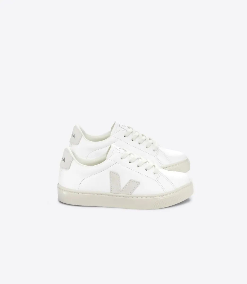 ESPLAR LACES LEATHER WHITE NATURAL>VEJA Clearance