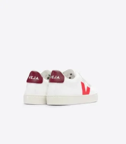 ESPLAR LEATHER WHITE ROSE FLUO MARSALA><noscript><img data-lazyloaded=