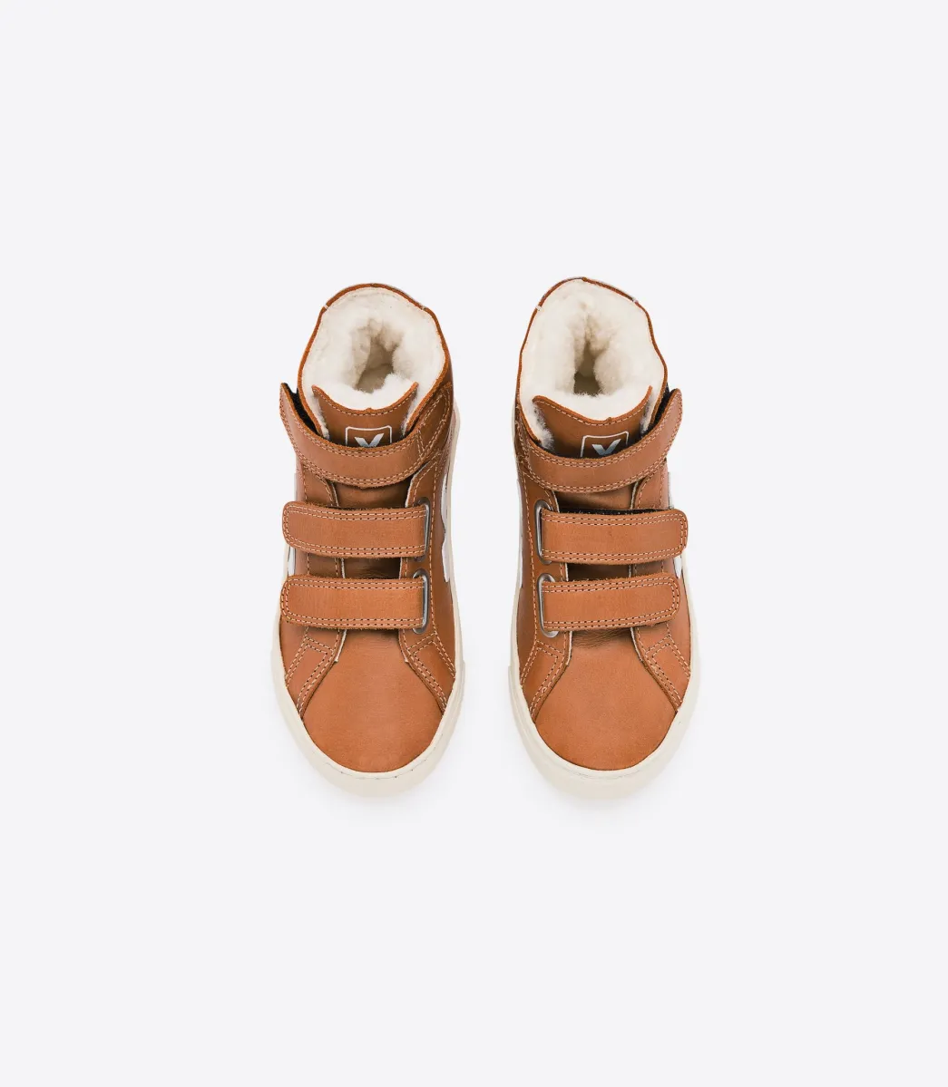 ESPLAR MID FURED LEATHER MAT TUILE>VEJA Best