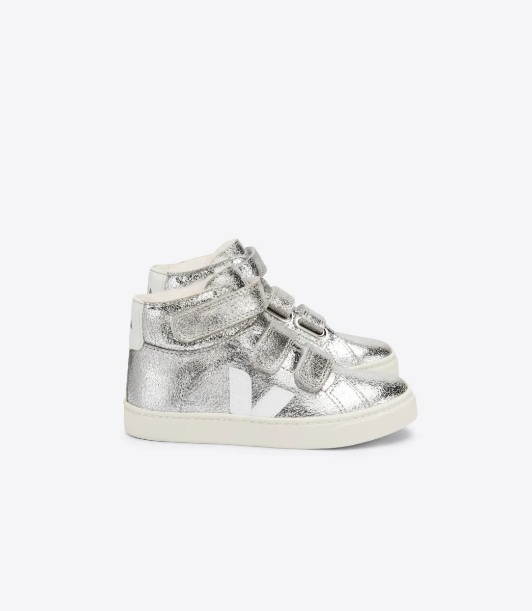 ESPLAR MID FURED SILVER WHITE>VEJA Best