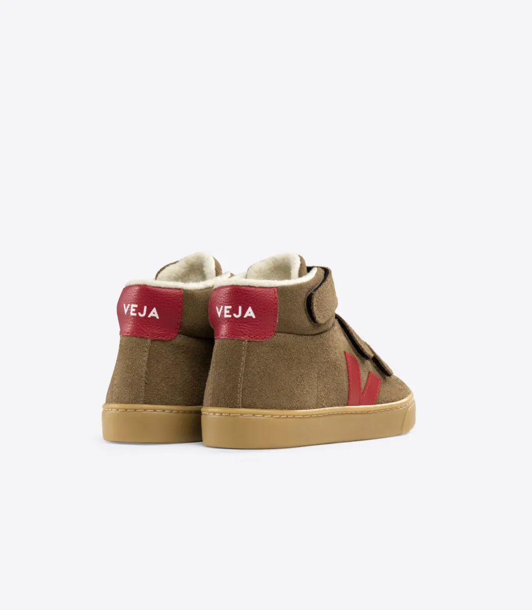 ESPLAR MID FURED SUEDE BROWN PEKIN>VEJA Online