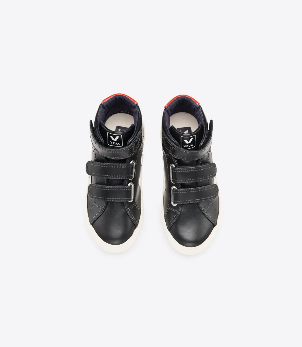 ESPLAR MID LEATHER BLACK ROUILLE>VEJA Online