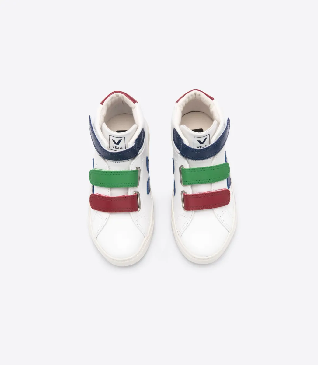 ESPLAR MID LEATHER WHITE MULTICO>VEJA Shop