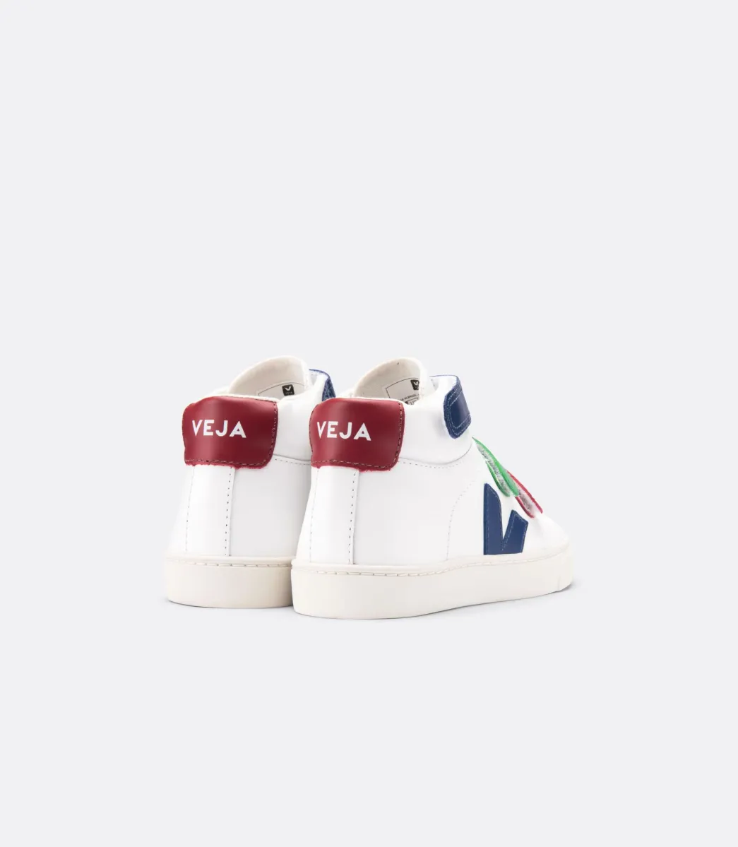 ESPLAR MID LEATHER WHITE MULTICO>VEJA Shop