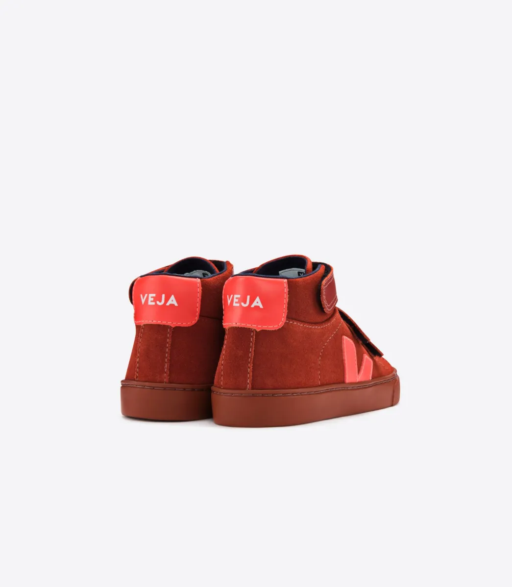 ESPLAR MID SUEDE ROUILLE RUST SOLE>VEJA Fashion