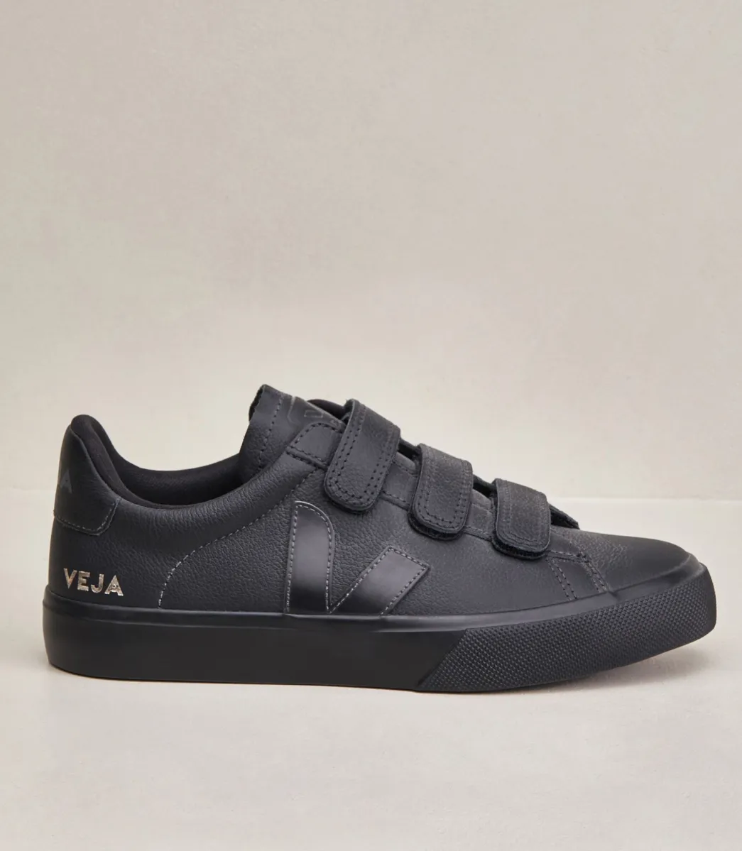 RECIFE LEATHER FULL BLACK>VEJA Flash Sale