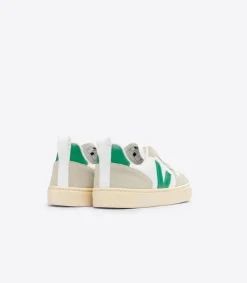 V-10 LACES LEATHER WHITE EMERAUDE ALMOND><noscript><img data-lazyloaded=