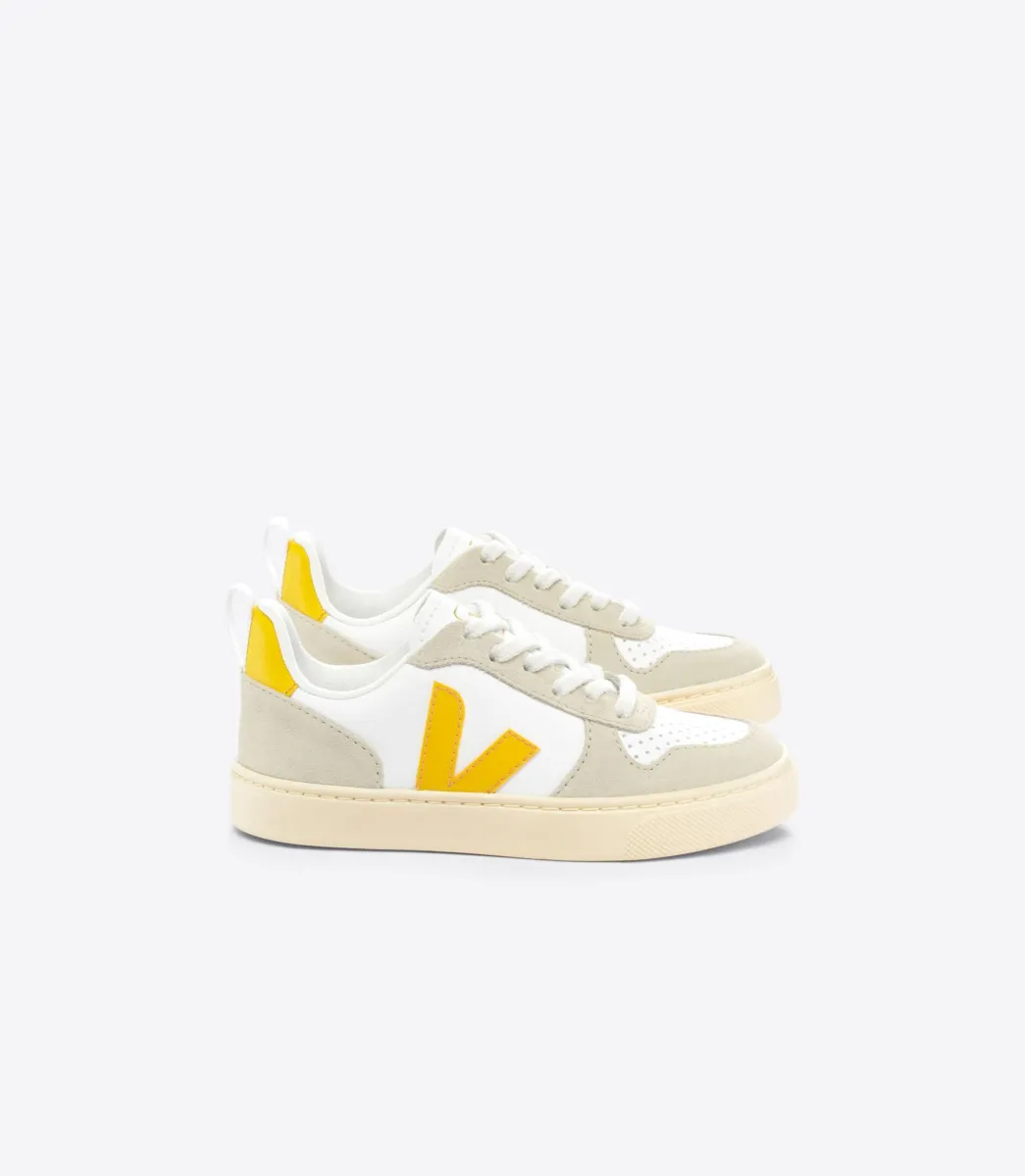 V-10 LEATHER WHITE OURO ALMOND>VEJA Best Sale
