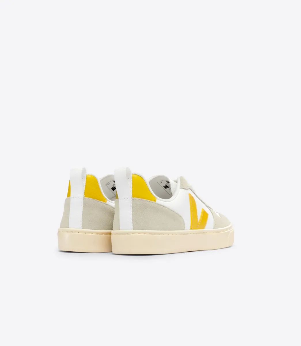 V-10 LEATHER WHITE OURO ALMOND>VEJA Best Sale