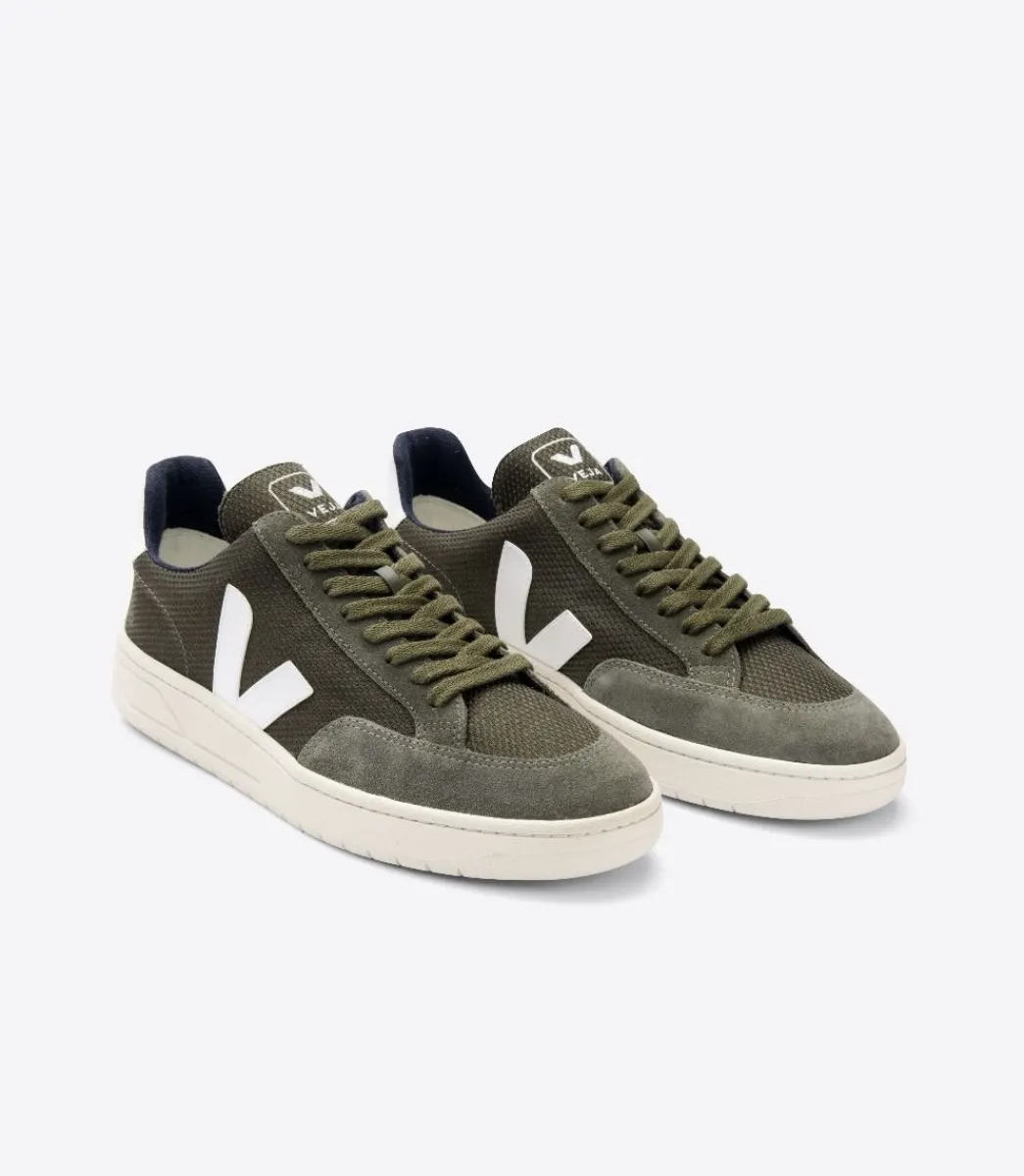 V-12 B-MESH OLIVE WHITE>VEJA Shop