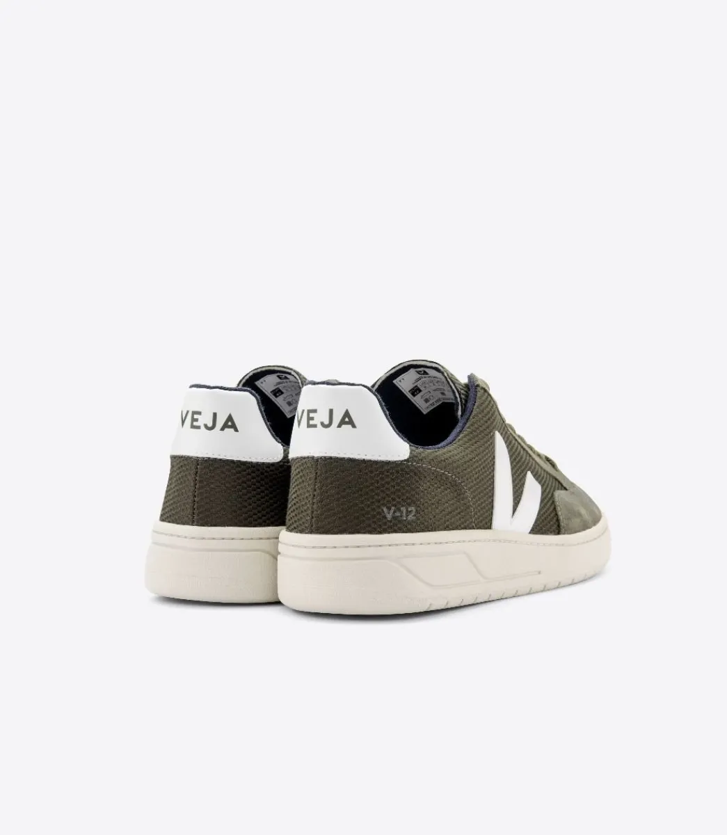 V-12 B-MESH OLIVE WHITE>VEJA Shop
