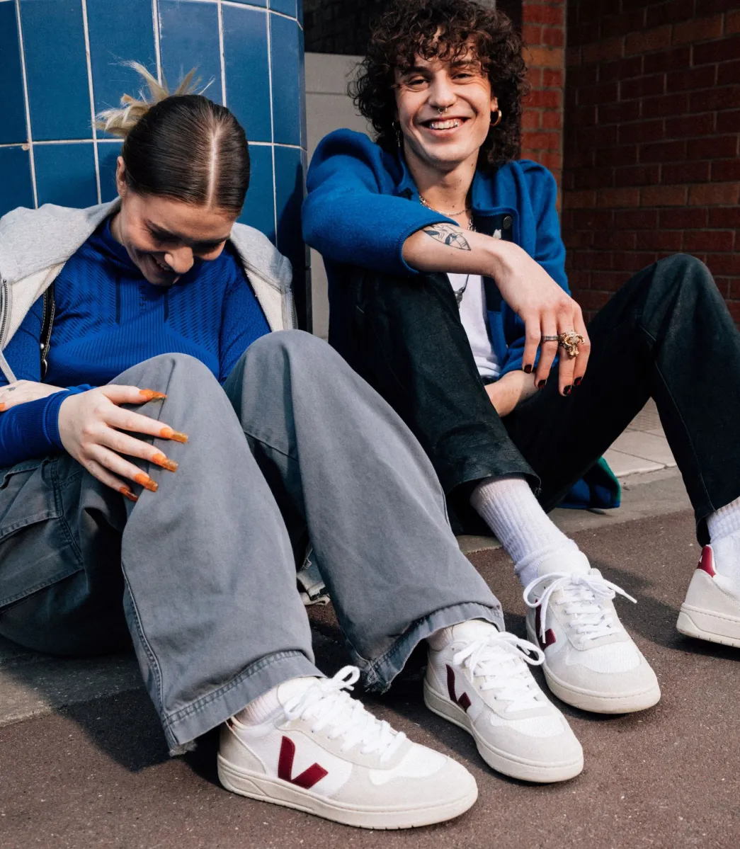 V-10 B-MESH WHITE NATURAL MARSALA>VEJA Cheap