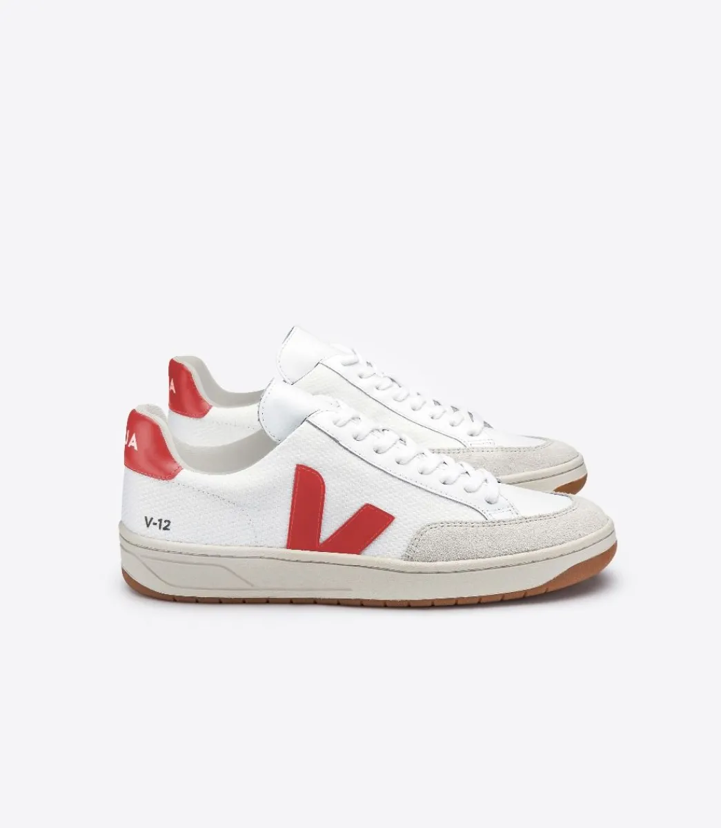 V-12 B-MESH WHITE PEKIN>VEJA Fashion