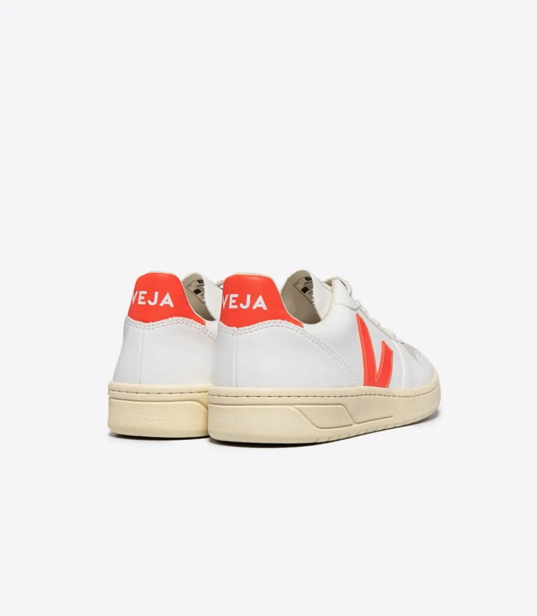 V-10 CWL WHITE ORANGE FLUO>VEJA Fashion