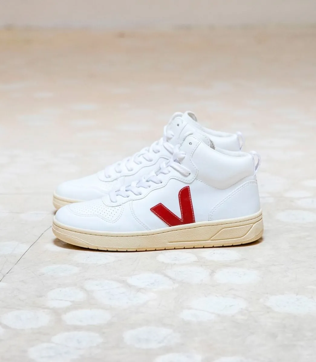 V-15 CWL WHITE ROUILLE BUTTER SOLE>VEJA Outlet