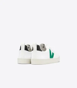 V-10 LACES CWL WHITE EMERAUDE BLACK><noscript><img data-lazyloaded=