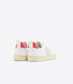 V-10 LACES CWL WHITE PIERRE ROSE FLUO><noscript><img data-lazyloaded=