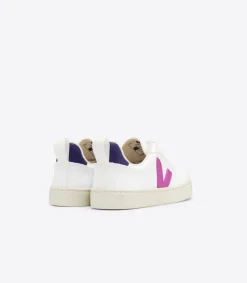 V-10 LACES CWL WHITE ULTRAVIOLET PURPLE><noscript><img data-lazyloaded=