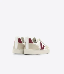V-10 LACES LEATHER WHITE MARSALA ALMOND><noscript><img data-lazyloaded=