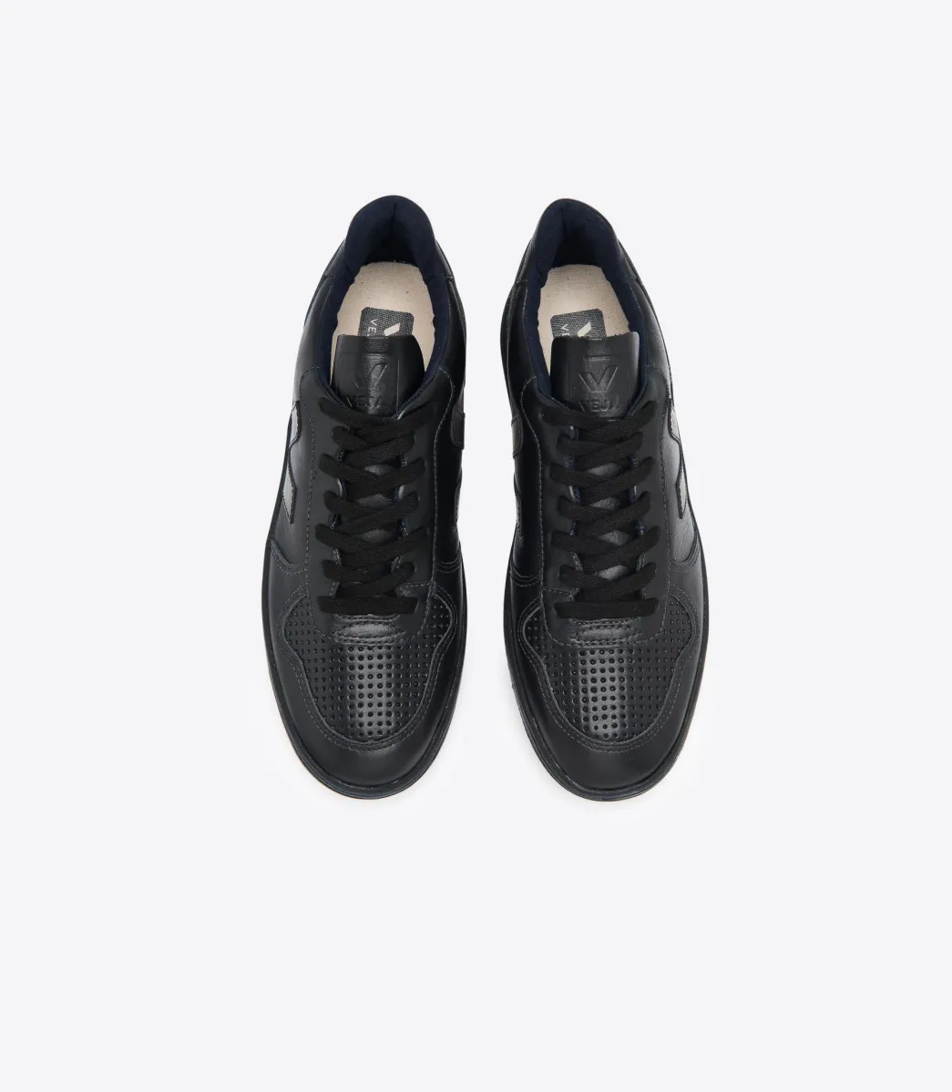 V-10 LEATHER BLACK BLACK>VEJA Online