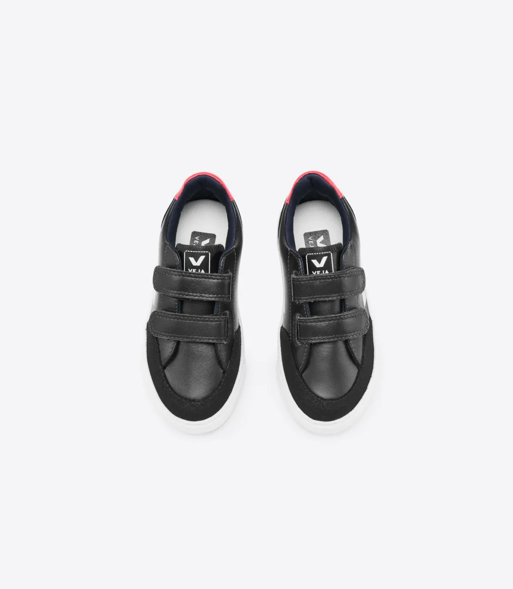 V-12 LEATHER BLACK WHITE PEKIN>VEJA Outlet
