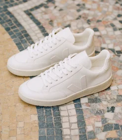 V-12 LEATHER WHITE><noscript><img data-lazyloaded=