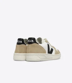 V-10 LEATHER WHITE BLACK SAHARA><noscript><img data-lazyloaded=