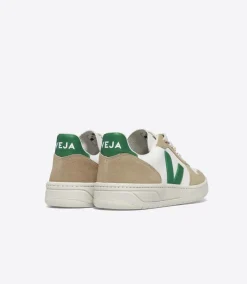 V-10 LEATHER WHITE EMERAUDE SAHARA><noscript><img data-lazyloaded=