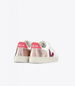 V-12 LEATHER WHITE MULTICO NACRE><noscript><img data-lazyloaded=