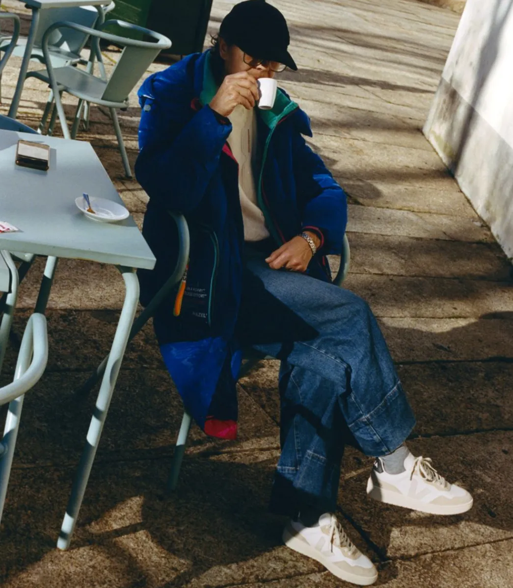 V-90 LEATHER WHITE PIERRE NAUTICO>VEJA Best Sale