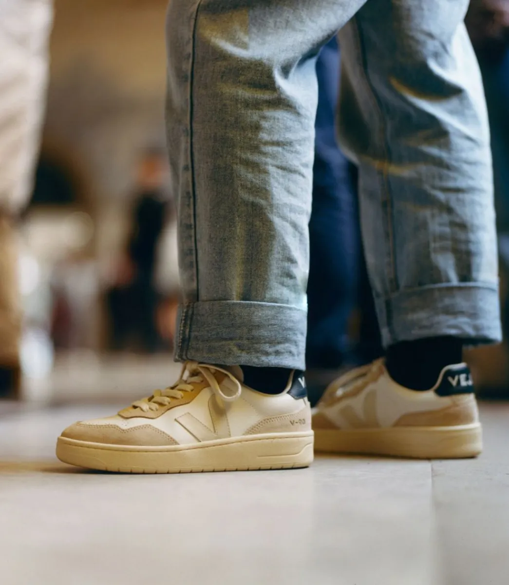V-90 LEATHER WHITE PIERRE NAUTICO>VEJA Best Sale