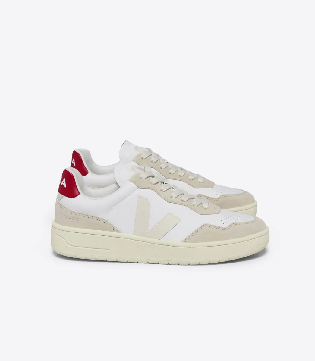 V-90 LEATHER WHITE PIERRE PEKIN>VEJA Best