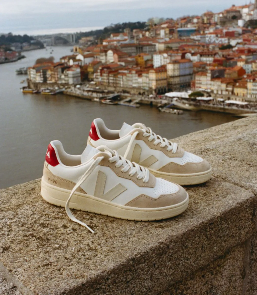 V-90 LEATHER WHITE PIERRE PEKIN>VEJA Best