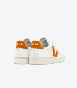 V-12 LEATHER WHITE PUMPKIN><noscript><img data-lazyloaded=
