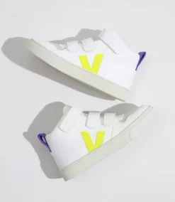V-10 MID CWL WHITE JAUNE FLUO PURPLE><noscript><img data-lazyloaded=