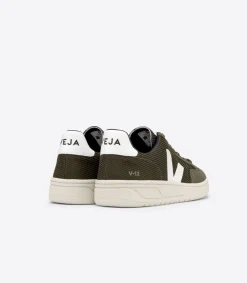V-12 VEGAN B-MESH OLIVE WHITE><noscript><img data-lazyloaded=