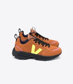 VENTURI SUEDE TUILE JAUNE FLUO BLACK SOLE><noscript><img data-lazyloaded=