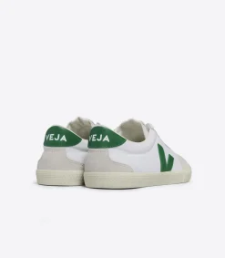 VOLLEY CANVAS WHITE EMERAUDE><noscript><img data-lazyloaded=